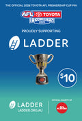 Official 2026 Toyota AFL Premiership Cup pin